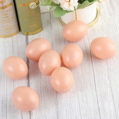 60 PCS Craft Painting Easter Egg Decorating Unpainted Fake Eggs Bulk White