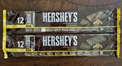 24 Hersheys MILK Chocolate ALMOND Candy Snack Size Bars (Lot Of 2 Packs Of 12)