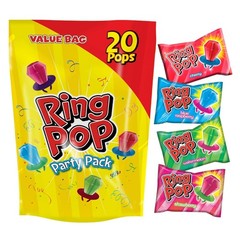 Fun-Filled Bulk Lollipop Pack: 20 Vegetarian-Friendly Assorted Fruity Treats!