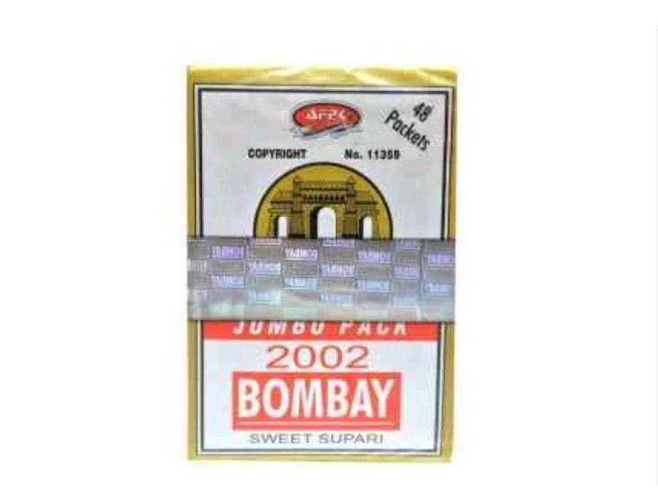 Bombay Supari 12 Boxes 576 Packets Sweet Betel Nuts New Fresh Stock Exp 04/2027