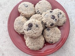 Keto Walnut Chocolate Chip Cookies *Diabetic Friendly* Gluten Free*Sugar Free *