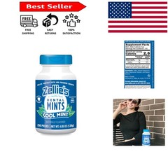 Naturally Refreshing Zellie’s 100% Xylitol Breath Mints – 250 Chewable Tablets