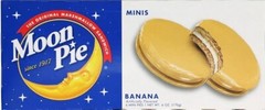 The Original Moon Pie Minis Banana Flavor 12 Count Pies One Box Mini Pies