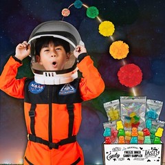 Gummy Bears Freeze Dried Candy Sampler Variety Pack Before and After Gummies