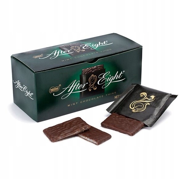 NESTLE AFTER EIGHT Mint Chocolate Thins Candy Sweets 200g 7oz 11/2026