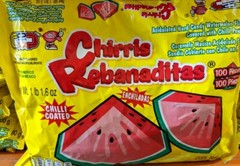 Chirris Rebanaditas (watermelon hard candy with chilli) 500g candies