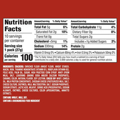 Handi-Snacks RITZ Crackers N Cheesy Dip Snack Packs, 10 Snack Packs