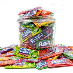 Turkish Soft Candy 1 lb – Chewy Fruit Taffy, Assorted 1 pound, Mixed-Fruit