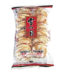 Want Want Big Shelly Shenbei Snowy Crispy Rice Cracker Biscuits – Sugar Glazed