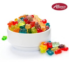 Albanese World’s Best 12 Flavor Gummi Bears Family Size Share 36 oz Gluten Free