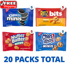 Snacks Variety Pack, OREO Minis, Nutter Butter Bites, CHIPS AHOY! Minis Cookies,