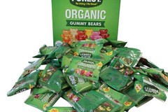 Black Forest Organic Gummy Bears, 0.8 Oz Bag, Box Of 65 Bags