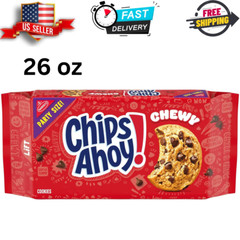 CHIPS AHOY! Chewy Chocolate Chip Cookies, Party Size, 26 oz (Pack of 1)