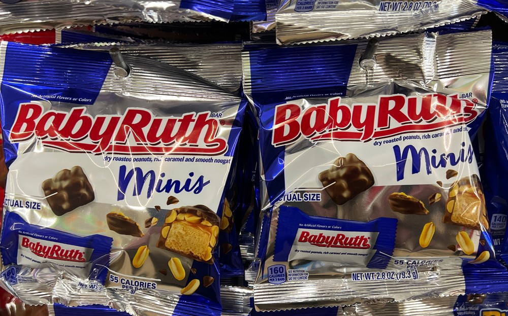 Baby Ruth Mini Bite Size Chocolate Caramel Nougat Candy Bar – {LOT OF 2}