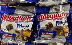 Baby Ruth Mini Bite Size Chocolate Caramel Nougat Candy Bar – {LOT OF 2}