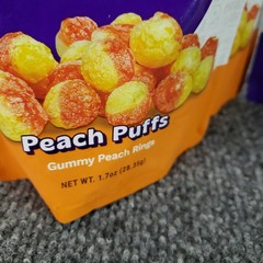Andersen’s Crazy Candy Freeze Dried Peaches Smores Lot of 5 Exp: 8/26