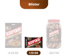 Kopiko Coffee Hard Candy 7 Pack – 1.13 Ounce Each – Coffee Flavor Energy Boost