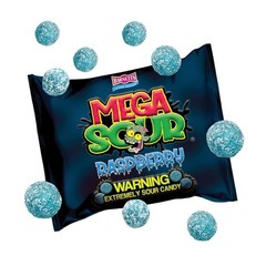 Barnetts Mega Sour Raspberry Candy 104g – Handmade British Hard Sweets – Extr…
