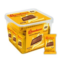 Bauducco Choco Biscuit Cookies – Crispy Chocolate-Covered Biscuits, Individua…