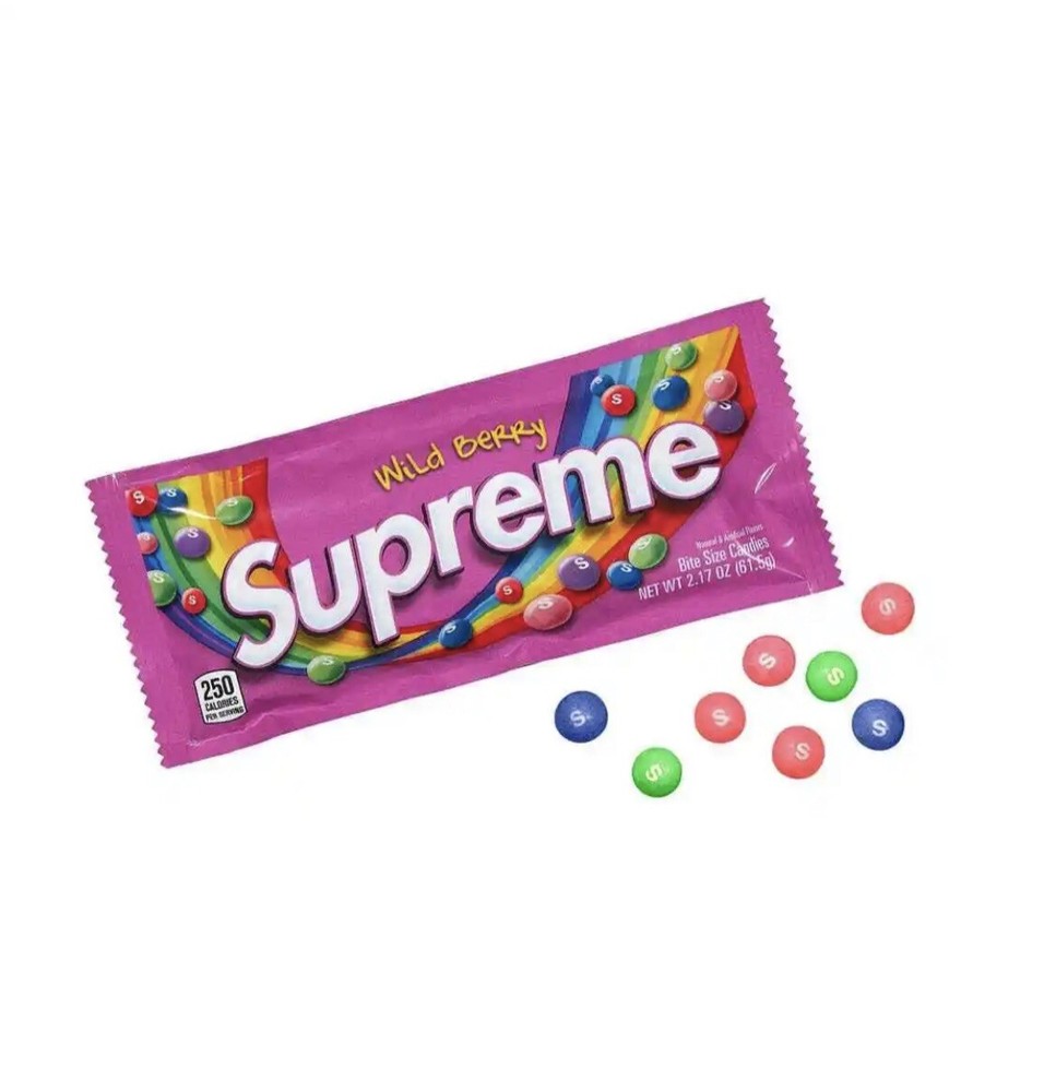 Brand New Supreme “Skittles” “Wild Berry” One Pack Expired No Consumption