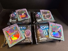 Oreo BTS LTD 4 Packages Brown Sugar Pancake Creme Cookies W/4 Custom Bracelets