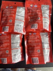 4pk Zolli Caramels apple Candy Vegan Gluten sugar Peanut Free KETO LOT class Kid