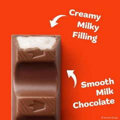 18-Pack Milk Chocolate Bars with Creamy Filling – Perfect for Sharing & Easter