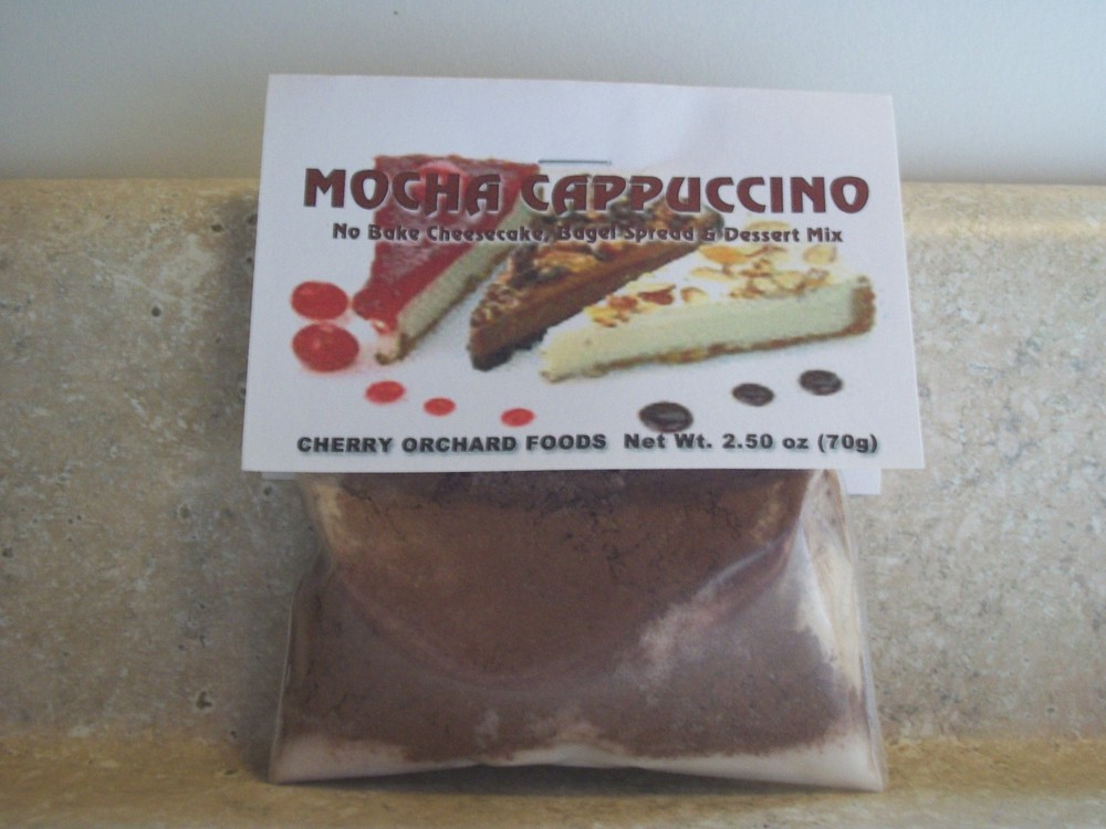 Mocha Cappuccino Dessert Mix (2 mixes) fruit dips cheesecakes cream pies spreads