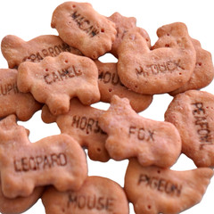Japan Ginbis Tabekko Doubutsu Strawberry Flavor Animal Biscuits 50g × 10 boxes