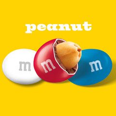 M&M’S Peanut Milk Chocolate Candy Bulk Jar 62 oz FREE FAST SHIPPING