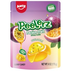 Peelerz Gummy Passion Fruit Peg Bag Share Size