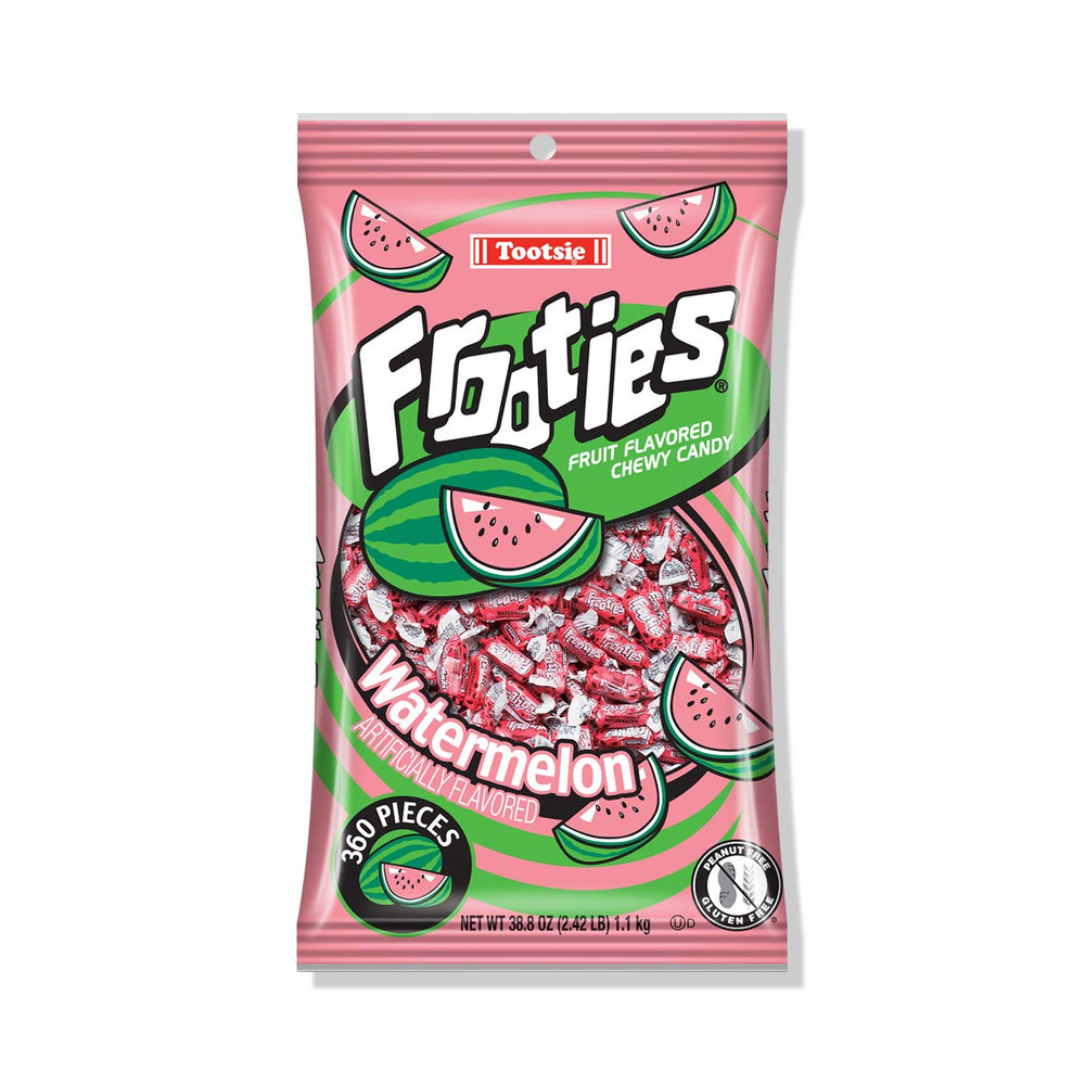 Watermelon Frooties – Chewy Candy – 360 Piece Count, 38.8 Oz Bag