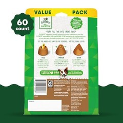 Greenies Pill Pockets for Dogs Large Size, Soft Dog Treats, with Real Peanut But