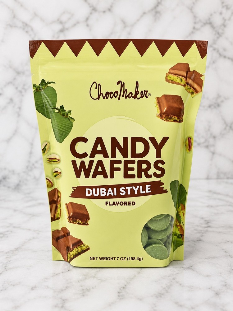 ChocoMaker (Choco Maker) Candy Wafers Dubai Style 7oz (198.4g)- New in Bag