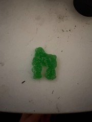 Green harambe gorilla sour patch kid