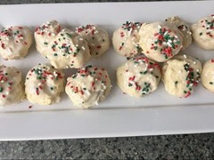Italian Sprinkle Cookies * Italian Wedding Cookies