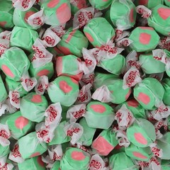 Taffy Town WATERMELON Salt Water Candy Taffy Bulk Candy | 1~2 LB | Free Shipping