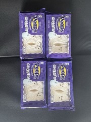 4 Packs Peeps Marshmallow Ghost Candy 3 Ghosts/Box Halloween Candy Exp. 06/2026