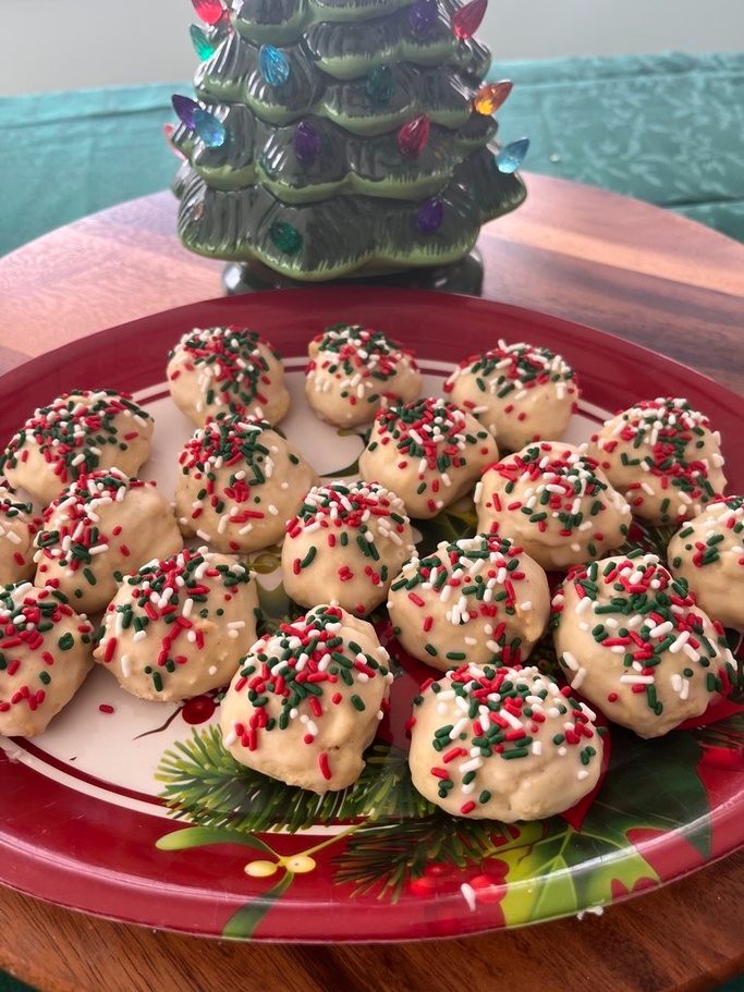 Italian Sprinkle Cookies * Italian Wedding Cookies