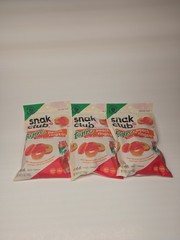 Lot of 3 (5oz) Bags Of Snak Club Tajin Chili Lime Peach Rings Brand New Unopened