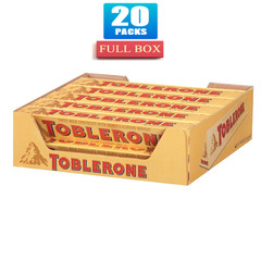 20x Packs Toblerone Milk Chocolate Bar Candy – 3.52 Each