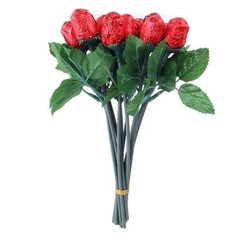 3 Dozen Belgian Milk Chocolate Roses in Gift Box Anniversary Love