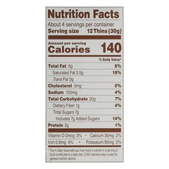 Simple Mills – Sweet Thins Honey Cinnamon 4.25 oz (Pack of 6)