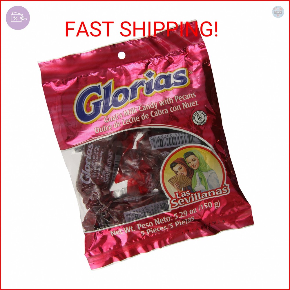 Las Sevillanas Glorias Pecan Candy, 5.2 Ounce