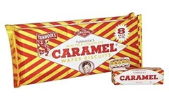 Milk Chocolate Caramel Wafer Biscuits Tunnocks Multipack 16 Wafers (8×2 Pack)