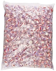 5lb Peppermint Candy Sticks Gluten Free Diet Friendly Party Favor