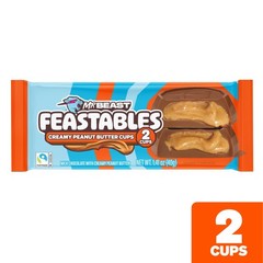 Peanut Butter Cups – Milk Chocolate Treats for Snacks, Gifts, or Desserts, 24