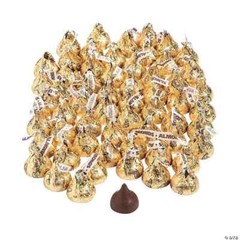 HERSHEY’S Kisses Milk Chocolate With Almonds, Bulk & Delicious Candy (5 Pounds)