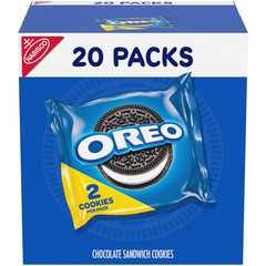 Chocolate Sandwich Cookies, 20 Snack Packs (2 Cookies per Pack)