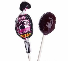 15 PIECE BLACK CHERRY CHARMS BLOW POPS 15 Count (Pack of 1)